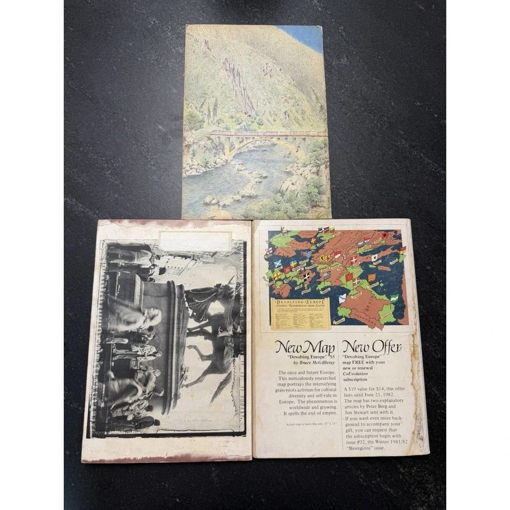 CoEvolution Quarterly Lot of 3 Whole Earth Catalog Magazines 1980-82 #25 #29 #33